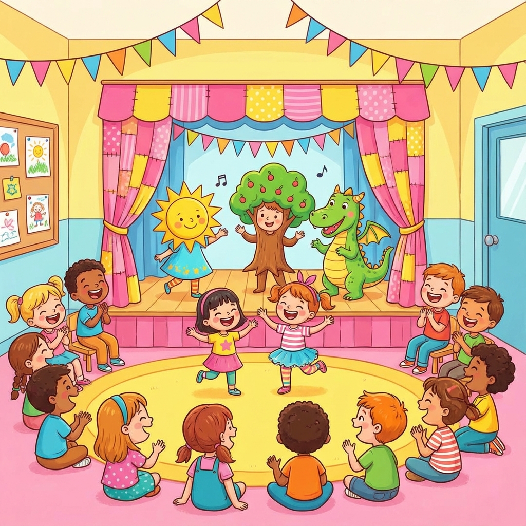 Okullara Tiyatro Gösterisi